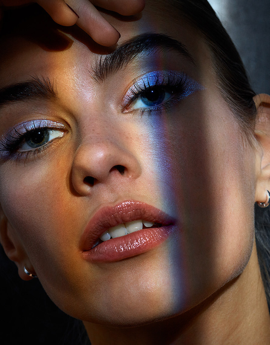Holo Glitter Shooting for LOV cosmetics  - Marc Wuchner - Beauty Still Life Cosmetic and Texture Photographer, Frankfurt