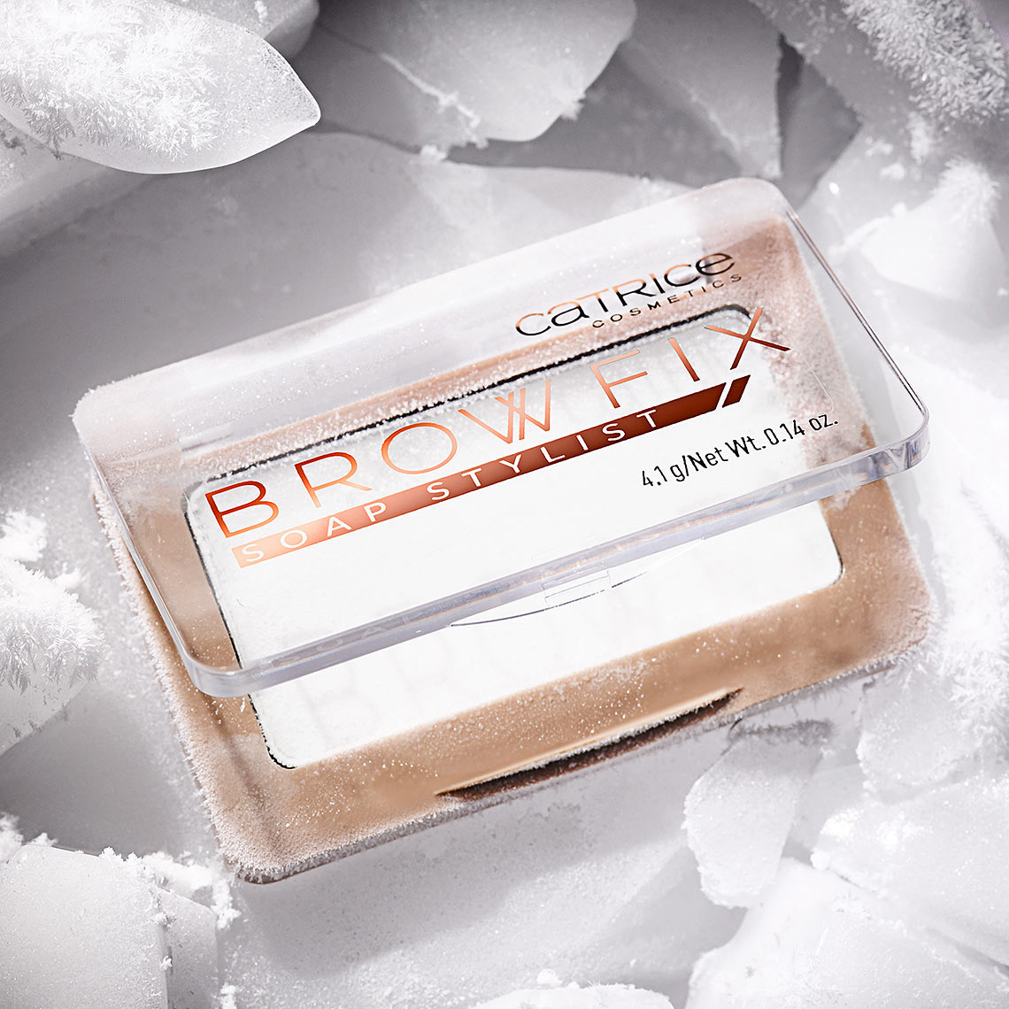 frozen cosmetic product photography • Marc Wuchner • Cosmetic and Texture Photographer