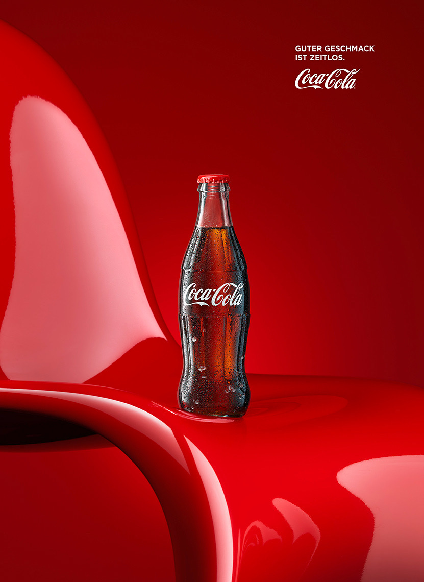 CocaCola und Vitra  Kampagne • Marc Wuchner Getränkefotograf • Getränkefotografie und Produktfotografie in Frankfurt am Main