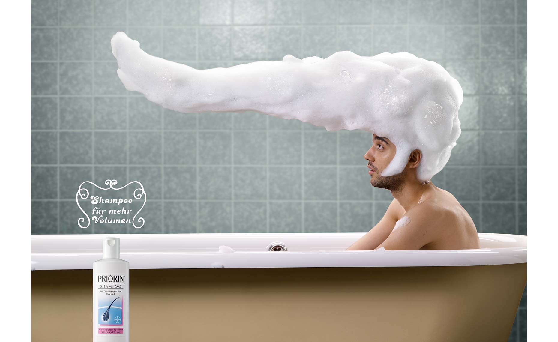Extra Strong Priorin Shampoo campaign - Marc Wuchner BFF Professional - Stills -  Produktfotografie Frankfurt